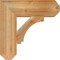 Ekena Millwork Imperial Craftsman Rough Sawn Bracket, Western Red Cedar, 6"W x 22"D x 22"H BKT06X22X22IMP04RWR - alternate 3